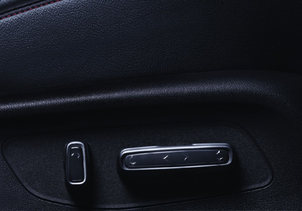 8-Way Driver Power Seat Adjustment