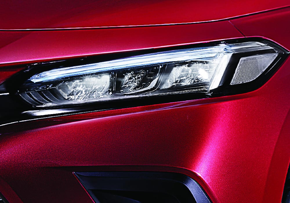 Full LED Headlight with LED Daytime Running Light